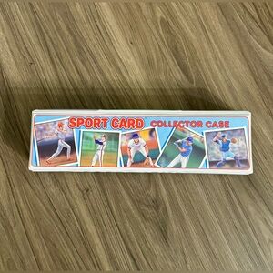 Vintage 1987 Sport Card Collector Case